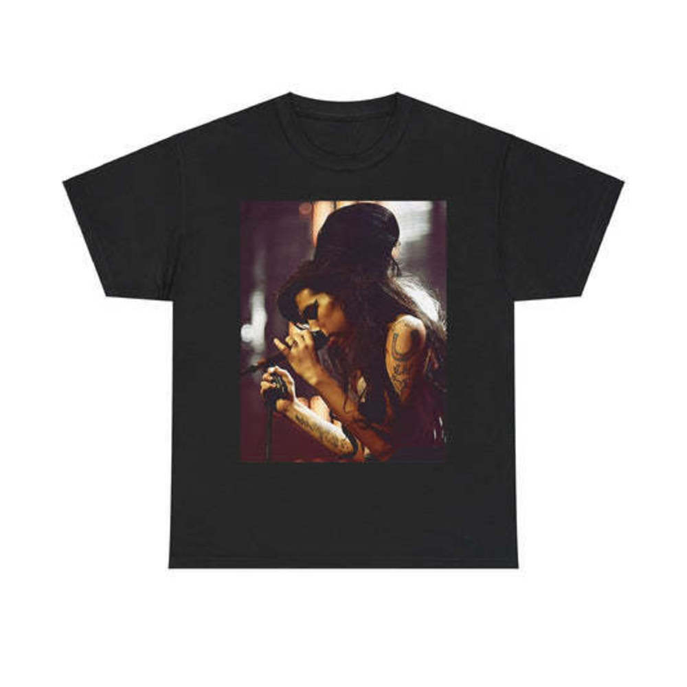 Amy Winehouse Graphic Music Fan Retro Style Streetwear Unisex T-Shirt